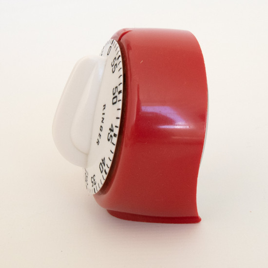 Smiths Ringer iconic red kitchen timer retro vintage 1960s 1970s