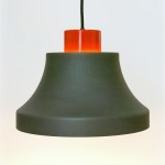 Askepot industrial-style pendant light by Jo Hammerborg for Fog & Mørup, 1970s