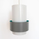 Central industrial pendant light by Jo Hammerborg for Fog & Mørup, 1967