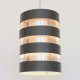 Eiffel modernist pendant light by Jo Hammerborg for Fog & Mørup, mid 1960s