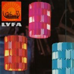 Facet-Pop Danish art light designed by Louis Weisdorf for Lyfa, 1970s