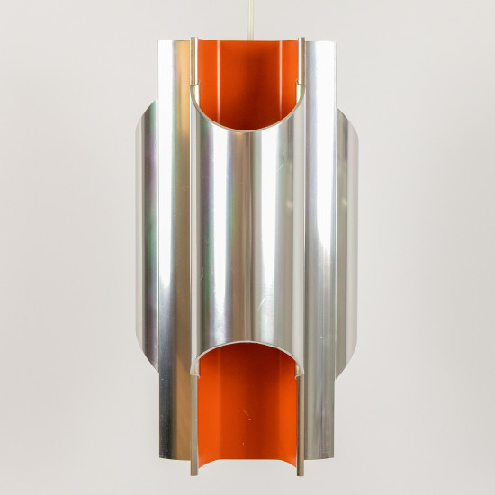 Space-age Danish Pantre art light designed by Bent Karlby for Lyfa, late 1960s