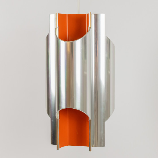 Space-age Danish Pantre art light designed by Bent Karlby for Lyfa, late 1960s