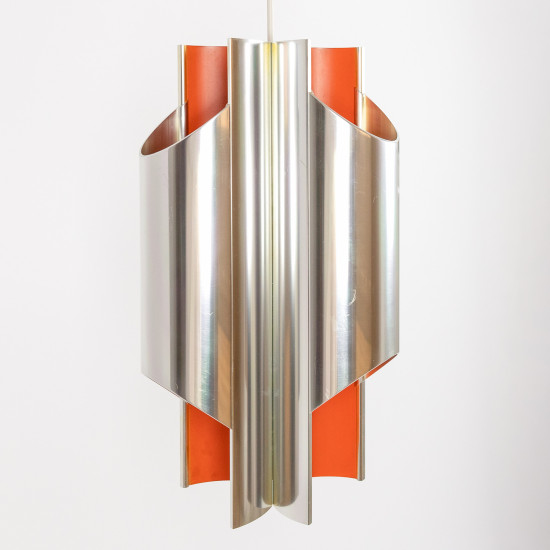 Space-age Danish Pantre art light designed by Bent Karlby for Lyfa, late 1960s