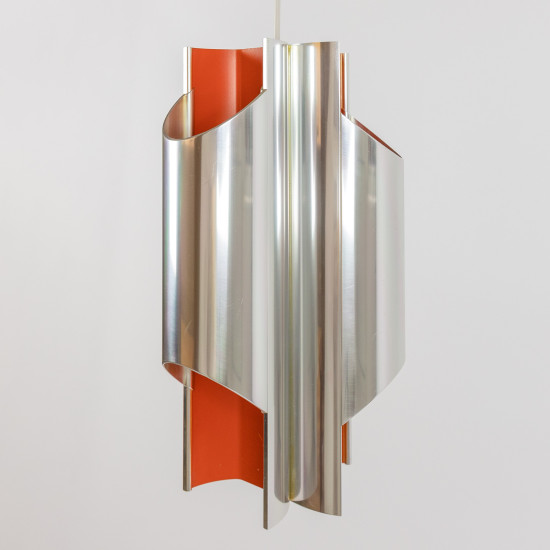 Space-age Danish Pantre art light designed by Bent Karlby for Lyfa, late 1960s