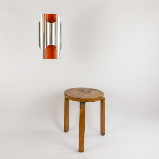 Space-age Danish Pantre art light designed by Bent Karlby for Lyfa, late 1960s