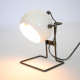 White 1970s Abo Randers Stat Danish ball lamp