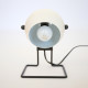 White 1970s Abo Randers Stat Danish ball lamp