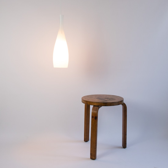 Bang cased glass pendant lamp by Jacob E Bang for Fog & Mørup, 1960s
