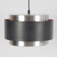 Saturn pendant light in aluminium by Jo Hammerborg for Fog & Morup, 1960s