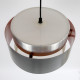 Saturn pendant light in aluminium by Jo Hammerborg for Fog & Morup, 1960s