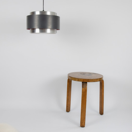 Saturn pendant light in aluminium by Jo Hammerborg for Fog & Morup, 1960s