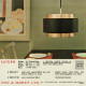 Saturn pendant light in aluminium by Jo Hammerborg for Fog & Morup, 1960s