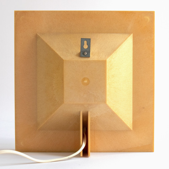 Kvadrille wall, table or shelf lamp designed by Bent Karlby for Lyfa, 1960s