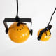 Space-age hanging ball lamps by Abo Randers of Denmark, 1970s