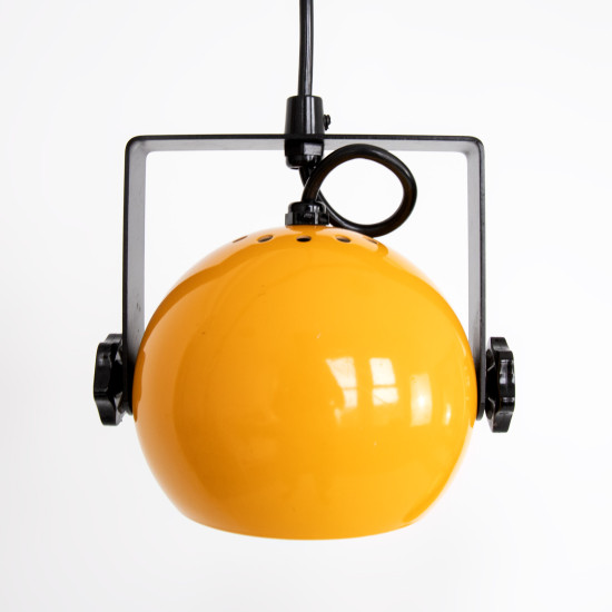 Space-age hanging ball lamps by Abo Randers of Denmark, 1970s