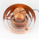 Ultra pendant light designed in the early 1960s by Jo Hammerborg for Fog & Mørup Ultra pendant designed in the early 1960s by Jo Hammerborg for Fog & Mørup