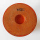 Aarikka of Finland orange wooden candleholder 70's