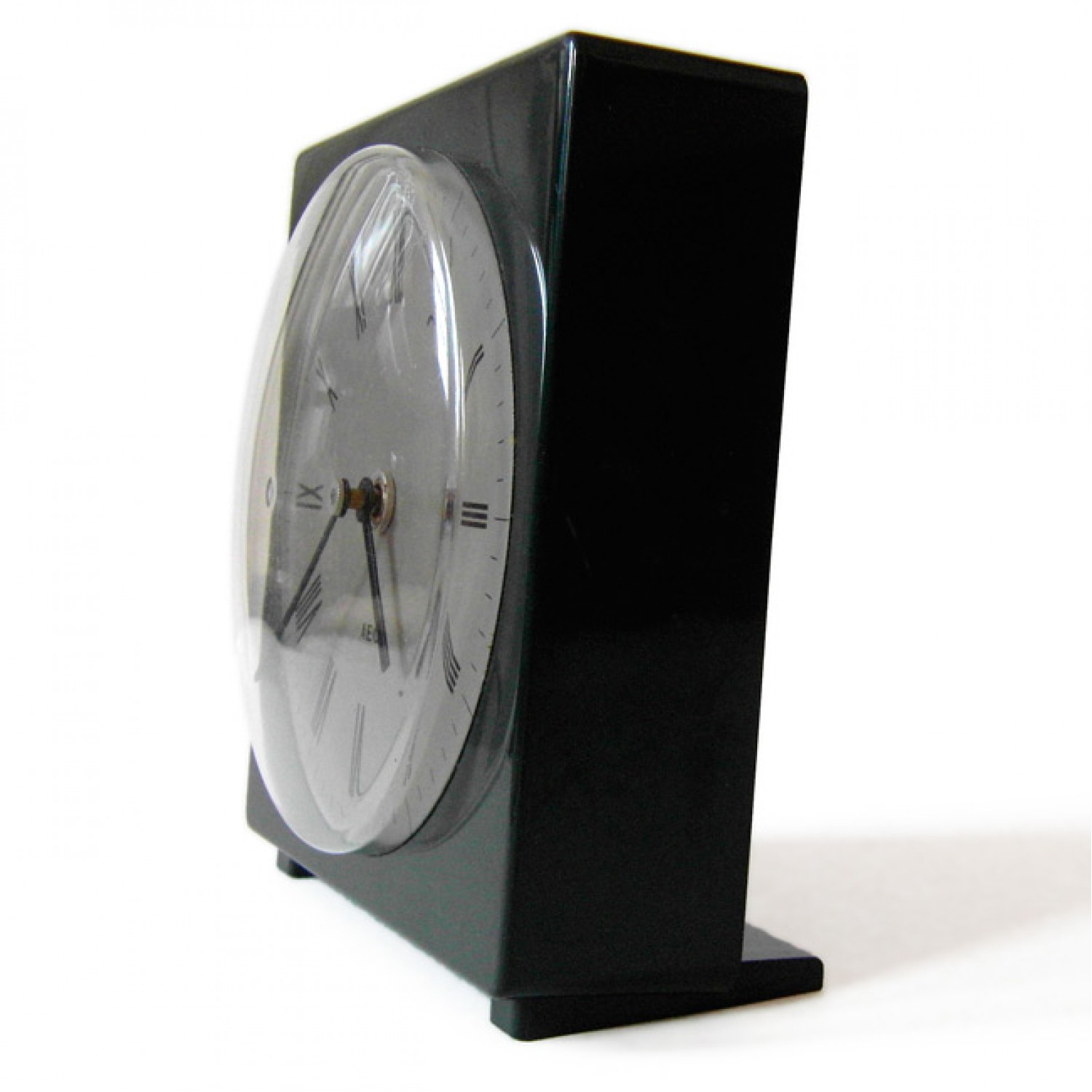 Vintage 1960 s retro deco style AEG mantel clock