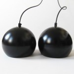 Black Horn Belysning ball pendant lights  
