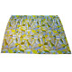 Pair of vintage curtains in acidic candy colours