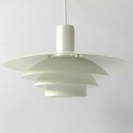 Danish multi-layered pendant light by Horn A/S  