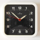 Junghans of West Germany white plastic wall clock