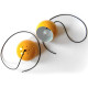 Two Lyskaer Belysning ball pendant lights