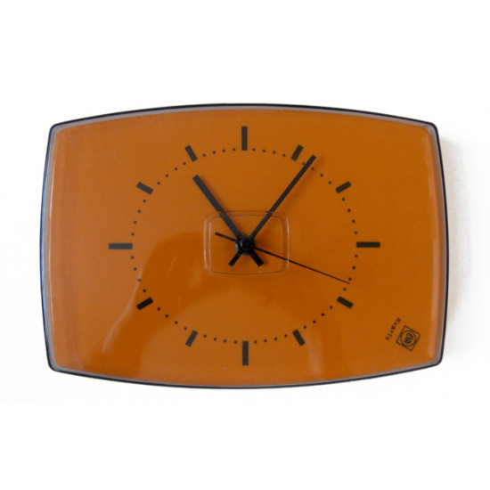 Space-age wall clock by Eva of West Germany