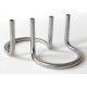 Gemini candle holders by Peter Karpf for Lundtofte