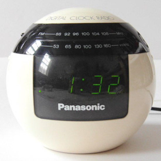 Panasonic RC-70 ball-shaped 1 alarm clock