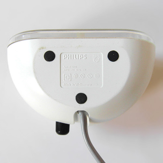 Vintage 1960s/70s Philips electric alarm clock