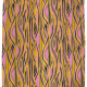 Slinky unused vintage pink and yellow zebra fabric