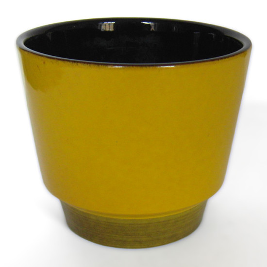 Vintage ceramic planters by Knabstrup Denmark