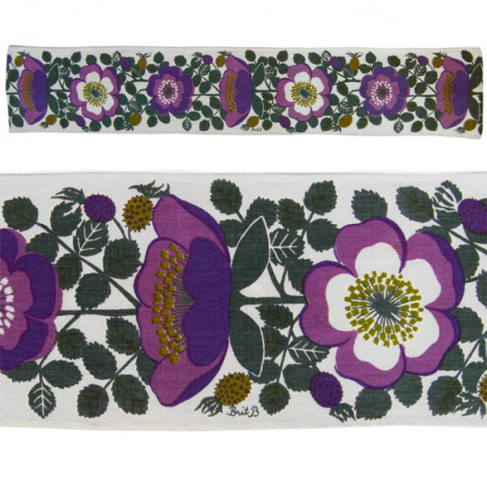 Swedish linen table runner by Brit B
