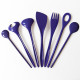 Purple vintage Rosti kitchen utensils 60s/70s