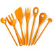 Egg-yolk yellow Rosti melamine kitchen utensils