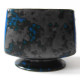 Strehla vintage fat lava dumpy blue cube vase