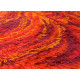 Ege Rya rug with Munch-like psychedelic design