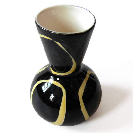 Inger Waage Stavangerflint hoop posy vase
